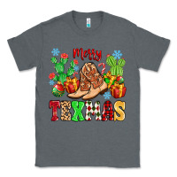 Charcoal Heather Merry Texmas Classic Tee - MaliasSmallBusiness