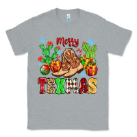 Heather Grey Merry Texmas Classic Tee - MaliasSmallBusiness