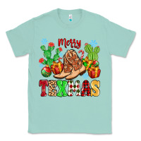 Seafoam Merry Texmas Classic Tee - MaliasSmallBusiness