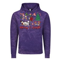 Cloud Purple merry bright Vintage Hoodie - MaliasSmallBusiness