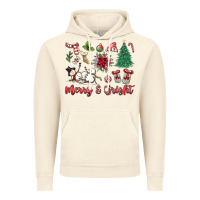 Vintage Artic merry bright Vintage Hoodie - MaliasSmallBusiness