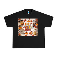 Black fall vibes coffee Urban Heavy Tee - MaliasSmallBusiness