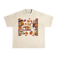 Sandshell fall vibes coffee Urban Heavy Tee - MaliasSmallBusiness