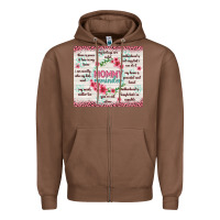 Chestnut mommy reminder Zipper Hoodie - TumblerDesignByShophia