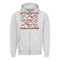 Dove Grey mommy reminder Zipper Hoodie - TumblerDesignByShophia
