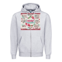 Heather Grey mommy reminder Zipper Hoodie - TumblerDesignByShophia