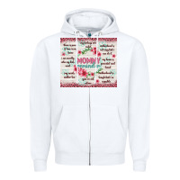 White mommy reminder Zipper Hoodie - TumblerDesignByShophia