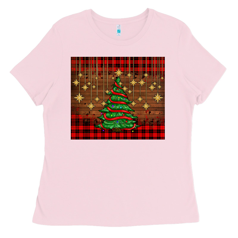 Christmas Trees Ladies Tee by AdoDesignShop | Teevron