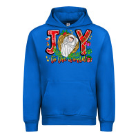 Cobalt joy to the world Urban Hoodie - CowhideDigitalArt