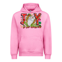Fuchsia Pink joy to the world Urban Hoodie - CowhideDigitalArt
