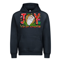 Navy joy to the world Urban Hoodie - CowhideDigitalArt