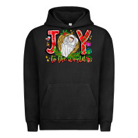 Pigment Black joy to the world Urban Hoodie - CowhideDigitalArt