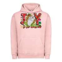 Pigment Salmon joy to the world Urban Hoodie - CowhideDigitalArt