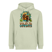 Matcha long live the cowboys Heavyweight Hoodie - OliviaCreatesArt
