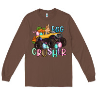 Chestnut egg crusher monster truck easter Long Sleeve Tee - Artiststas