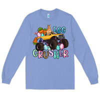 Colony Blue egg crusher monster truck easter Long Sleeve Tee - Artiststas
