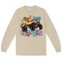 Mushroom egg crusher monster truck easter Long Sleeve Tee - Artiststas