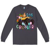 Smoke egg crusher monster truck easter Long Sleeve Tee - Artiststas