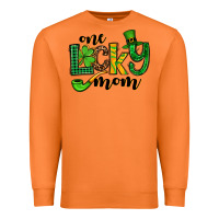 Carrot One lucky mom St. Patrick's Premium Sweatshirt - OliviaCreatesArt