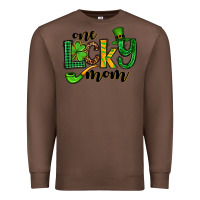 Chestnut One lucky mom St. Patrick's Premium Sweatshirt - OliviaCreatesArt