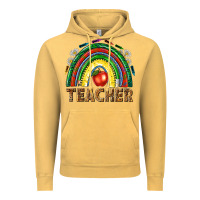 Vintage Mustard rainbow teacher Vintage Hoodie - NancyCooperArtShop