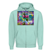 Seafoam 4 20 marijuana holiday Zipper Hoodie - TumblerDesignByShophia