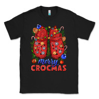 Black Merry crocmas Classic Tee - NancyCooperArtShop