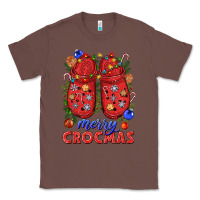 Chestnut Merry crocmas Classic Tee - NancyCooperArtShop