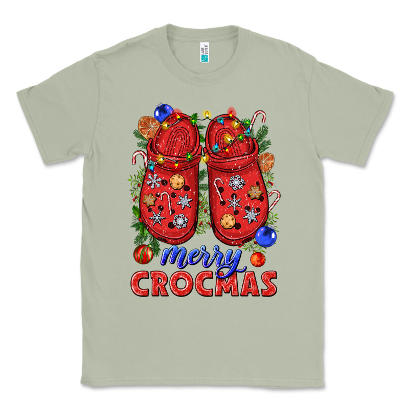 Merry Crocmas Classic Tee by NancyCooperArtShop | Teevron
