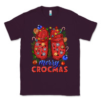 Plum Merry crocmas Classic Tee - NancyCooperArtShop