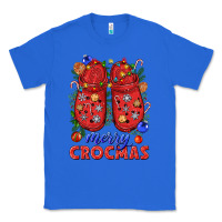 True Royal Merry crocmas Classic Tee - NancyCooperArtShop