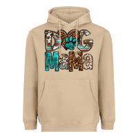 Mushroom dog mama Heavyweight Hoodie - OliviaCreatesArt