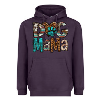 Plum dog mama Heavyweight Hoodie - OliviaCreatesArt