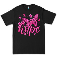 Black hope breast cancer butterfly Premium Tee - Jasminsmagicworld
