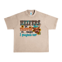 Heifers Be Trippin Ok Maybe I Pushed Her Urban Heavy Tee | Teevron