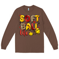 Chestnut softball life Long Sleeve Tee - Artiststas