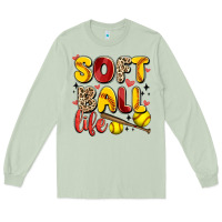 Matcha softball life Long Sleeve Tee - Artiststas