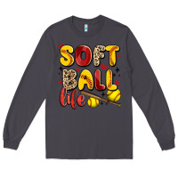 Smoke softball life Long Sleeve Tee - Artiststas