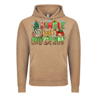 Vintage Coffee jingle bell rockin' Vintage Hoodie - MaliasSmallBusiness