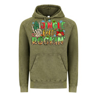 Vintage Olive jingle bell rockin' Vintage Hoodie - MaliasSmallBusiness