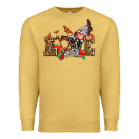 Antique Gold western love for cowgirls olivia Premium Sweatshirt - OliviaCreatesArt