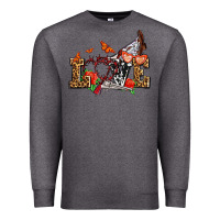 Charcoal Heather western love for cowgirls olivia Premium Sweatshirt - OliviaCreatesArt