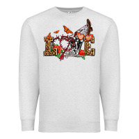 Oatmeal Heather western love for cowgirls olivia Premium Sweatshirt - OliviaCreatesArt