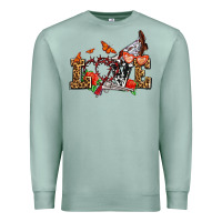 Seafoam western love for cowgirls olivia Premium Sweatshirt - OliviaCreatesArt
