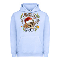 Pigment Grape Ice jingle bell rock black Urban Hoodie - CowhideDigitalArt