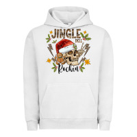 Pigment Lunar Rock jingle bell rock black Urban Hoodie - CowhideDigitalArt