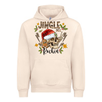 Sandshell jingle bell rock black Urban Hoodie - CowhideDigitalArt