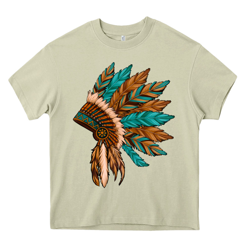 Native American Indian Headdress Heavy Core Tee by Artiststas | Teevron