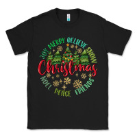 Black Christmas Vibes Classic Tee - MaliasSmallBusiness