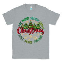 Heather Grey Christmas Vibes Classic Tee - MaliasSmallBusiness